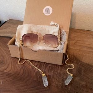 MyWillows Too Hip To Be Square with Crystal Quartz